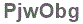 The text to enter in the texbox below is: PjwObg