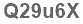 The text to enter in the texbox below is: Q29u6X
