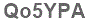 The text to enter in the texbox below is: Qo5YPA