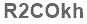 The text to enter in the texbox below is: R2COkh