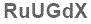 The text to enter in the texbox below is: RuUGdX