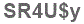 The text to enter in the texbox below is: SR4U$y