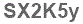 The text to enter in the texbox below is: SX2K5y