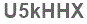 The text to enter in the texbox below is: U5kHHX