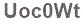 The text to enter in the texbox below is: Uoc0Wt