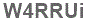 The text to enter in the texbox below is: W4RRUi