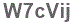 The text to enter in the texbox below is: W7cVij