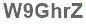 The text to enter in the texbox below is: W9GhrZ
