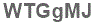 The text to enter in the texbox below is: WTGgMJ