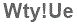The text to enter in the texbox below is: Wty!Ue