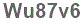 The text to enter in the texbox below is: Wu87v6