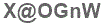 The text to enter in the texbox below is: X@OGnW