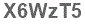 The text to enter in the texbox below is: X6WzT5