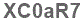 The text to enter in the texbox below is: XC0aR7