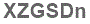The text to enter in the texbox below is: XZGSDn