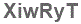 The text to enter in the texbox below is: XiwRyT