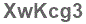 The text to enter in the texbox below is: XwKcg3