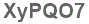 The text to enter in the texbox below is: XyPQO7
