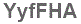 The text to enter in the texbox below is: YyfFHA