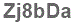 The text to enter in the texbox below is: Zj8bDa