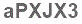 The text to enter in the texbox below is: aPXJX3