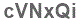 The text to enter in the texbox below is: cVNxQi
