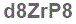 The text to enter in the texbox below is: d8ZrP8
