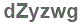 The text to enter in the texbox below is: dZyzwg