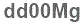 The text to enter in the texbox below is: dd00Mg