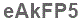 The text to enter in the texbox below is: eAkFP5