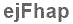 The text to enter in the texbox below is: ejFhap