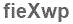 The text to enter in the texbox below is: fieXwp