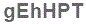 The text to enter in the texbox below is: gEhHPT