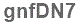 The text to enter in the texbox below is: gnfDN7