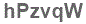 The text to enter in the texbox below is: hPzvqW