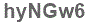 The text to enter in the texbox below is: hyNGw6