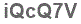 The text to enter in the texbox below is: iQcQ7V