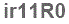 The text to enter in the texbox below is: ir11R0