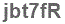 The text to enter in the texbox below is: jbt7fR