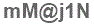 The text to enter in the texbox below is: mM@j1N