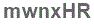 The text to enter in the texbox below is: mwnxHR