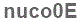 The text to enter in the texbox below is: nuco0E