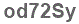 The text to enter in the texbox below is: od72Sy