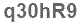 The text to enter in the texbox below is: q30hR9