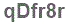 The text to enter in the texbox below is: qDfr8r