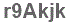 The text to enter in the texbox below is: r9Akjk