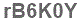 The text to enter in the texbox below is: rB6K0Y