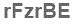 The text to enter in the texbox below is: rFzrBE