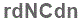 The text to enter in the texbox below is: rdNCdn