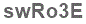 The text to enter in the texbox below is: swRo3E
